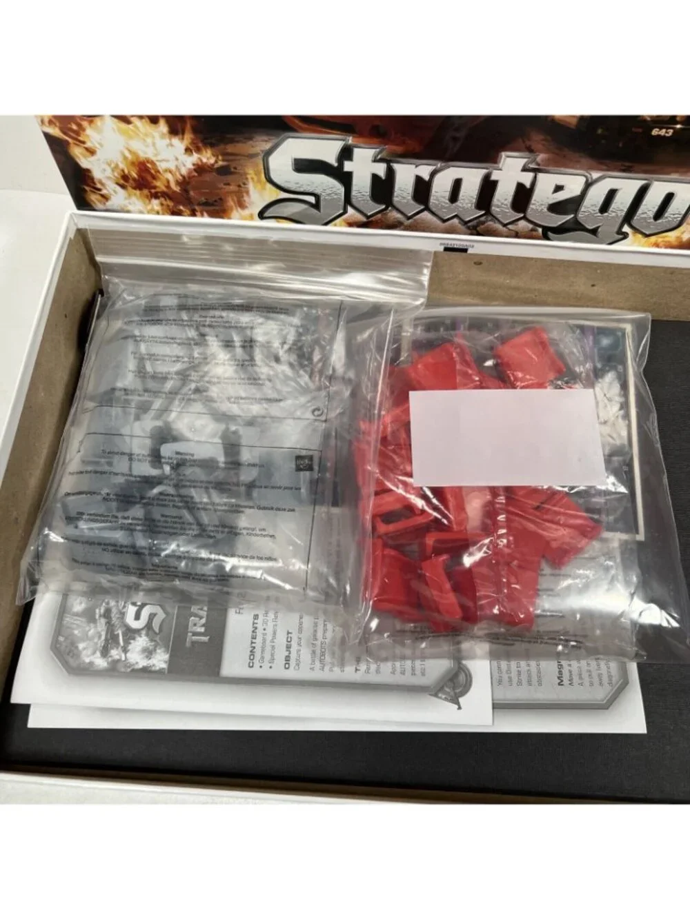 Stratego Transformers Edition Preowned Complete Hasbro 2007